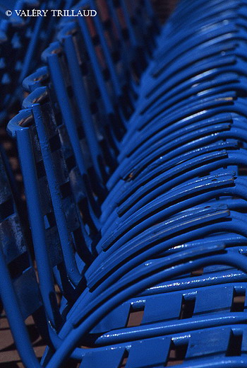 Chaises Bleues Nice