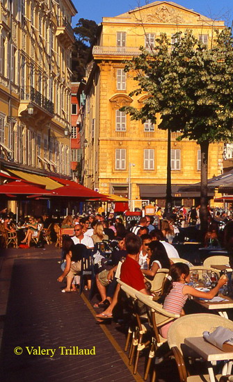 Cours Saleya Nice.
