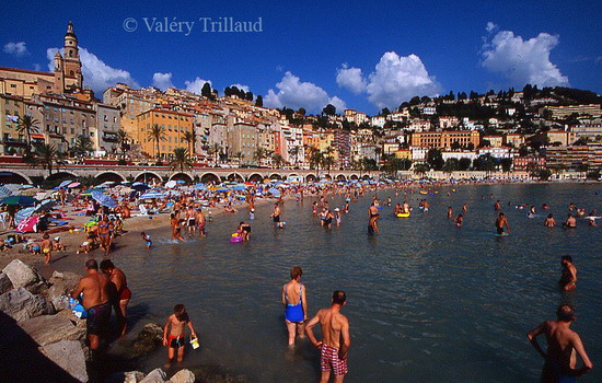 Menton Plage des Sablettes