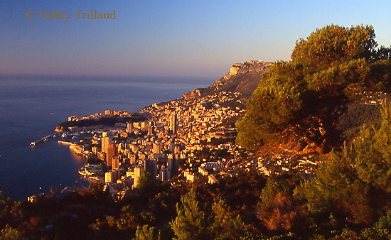 Monaco vue d'ensemble