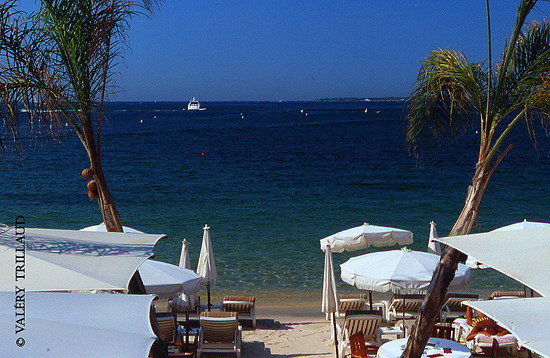 Plage privee Juan les Pins