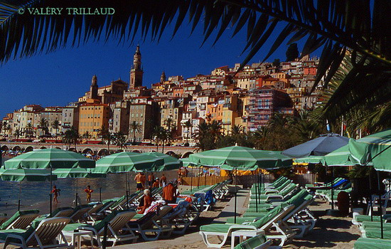 Plage privee Menton