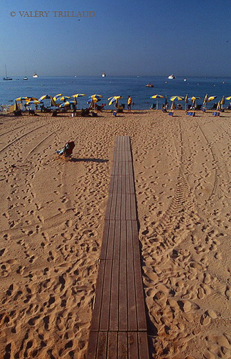Plage publique de Cannes