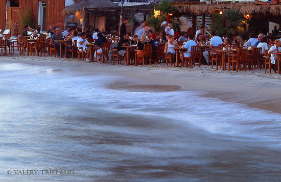 Restaurant en bord de mer Juan les Pins