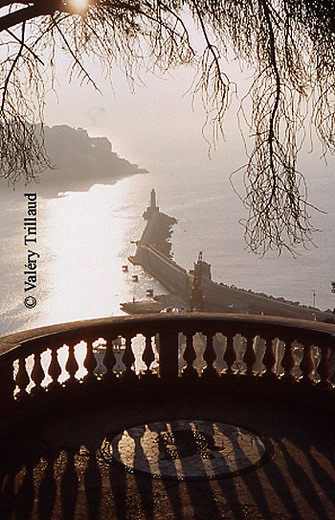 Vue du chateau -Nice-