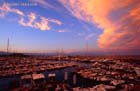 Port Vauban au crepuscule Antibes